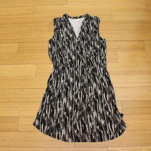 Caslon Faux Wrap Dress Elastic Waist